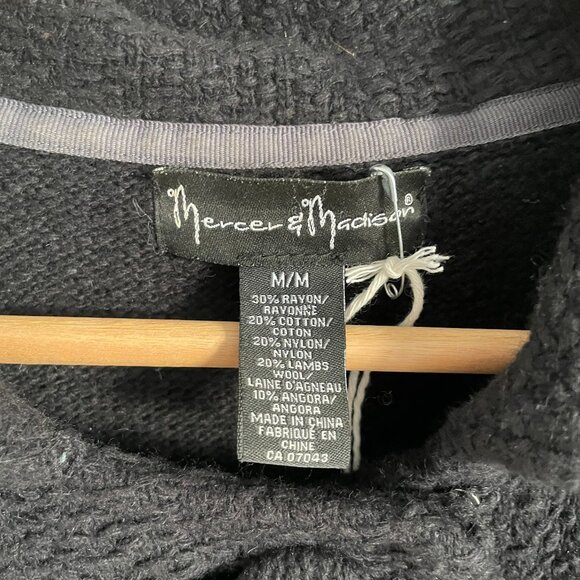 Vintage Mercer and Madison Button Tie Jacket w Cropped Sleeve - Picture 7 of 8